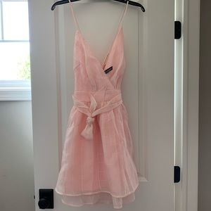 Miss Avenue Grid Print Mini Dress